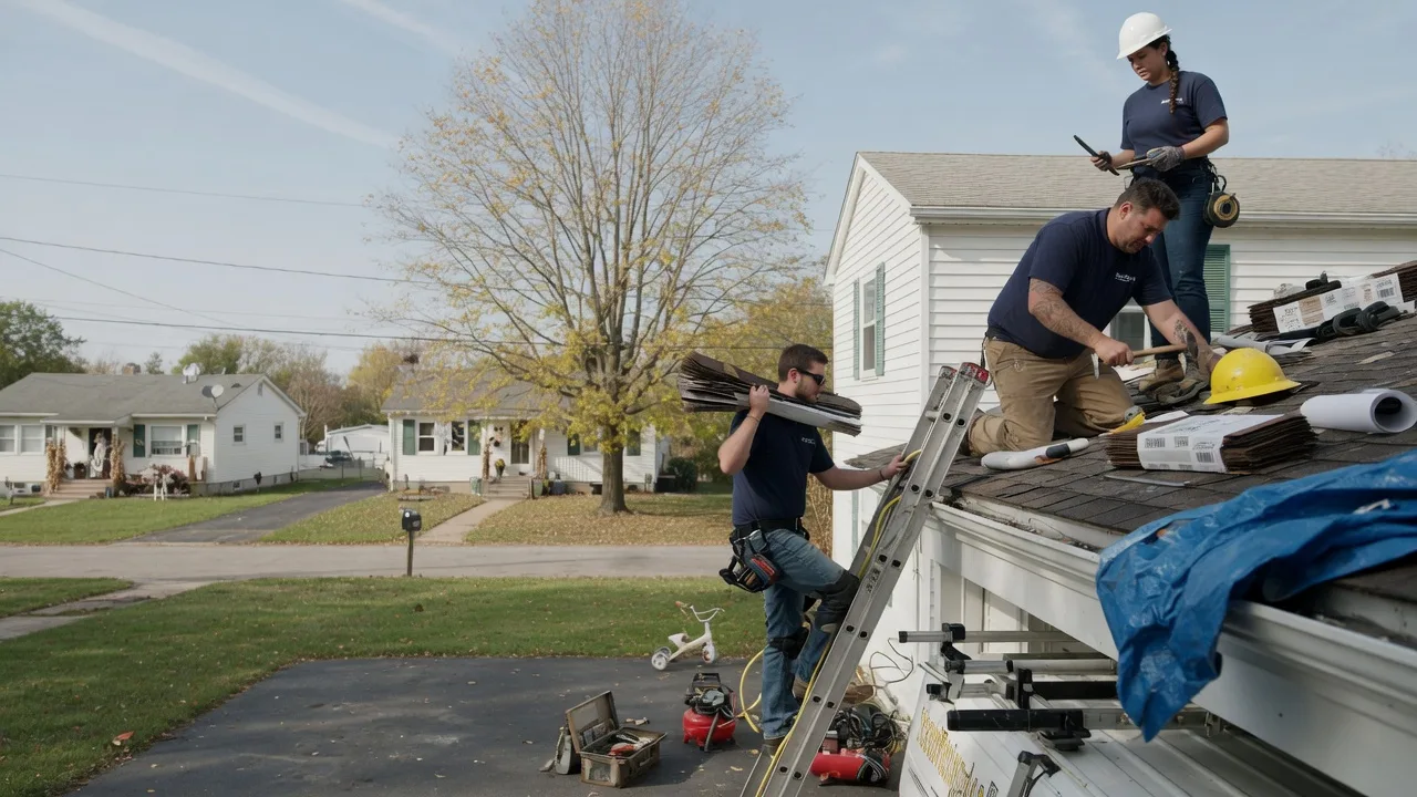 Local Roofing Contractors in Chanute, KS near me